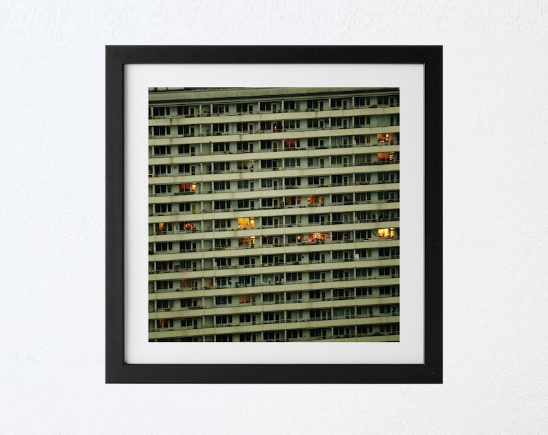 Berlin Urban Photography Square Print