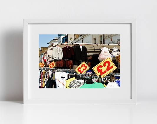 Deptford Market London Street Photography Print