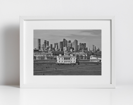 Greenwich Park London Black And White Photography Print