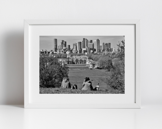 Greenwich Park London Black And White Photography Wall Art