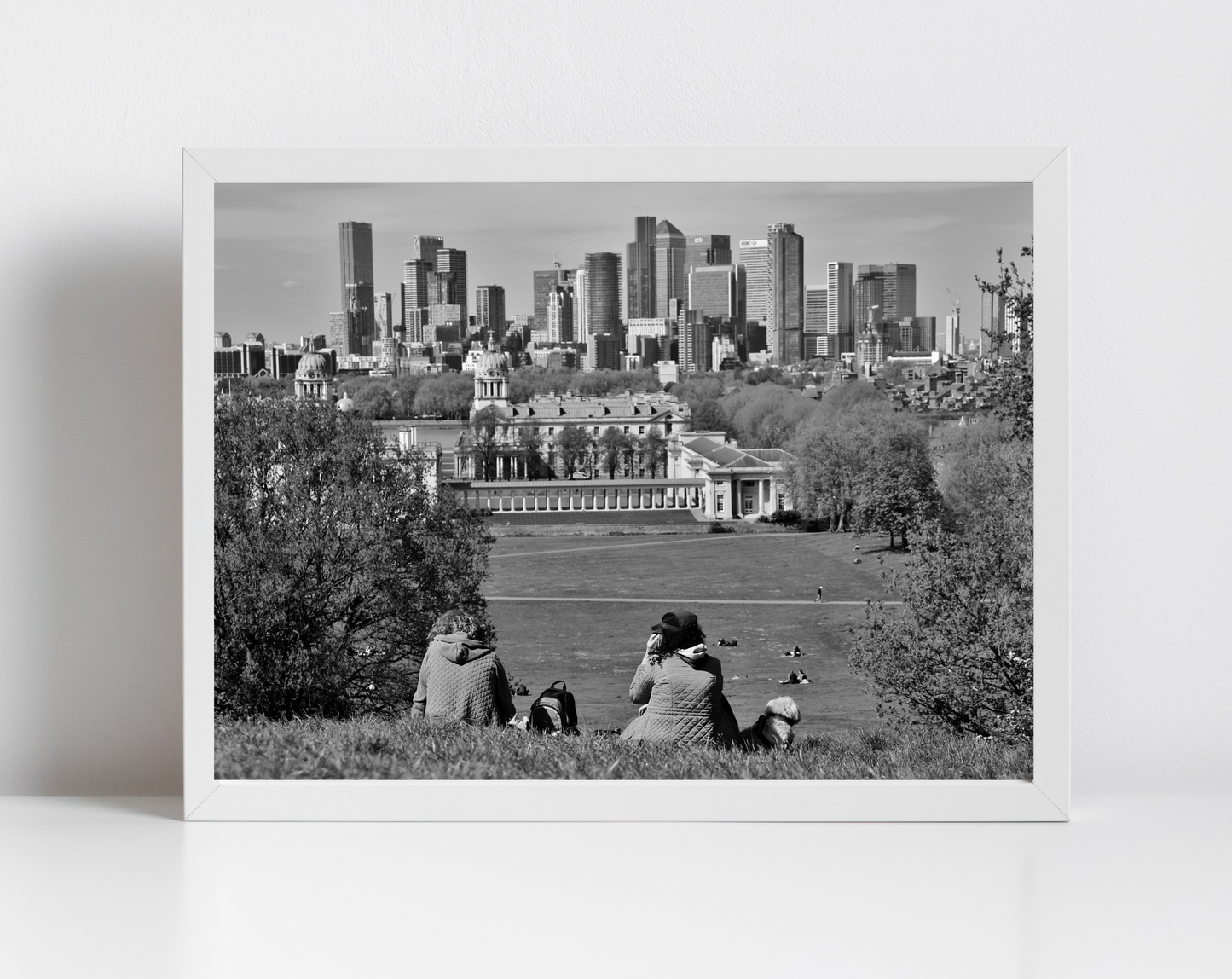 Greenwich Park London Black And White Photography Wall Art