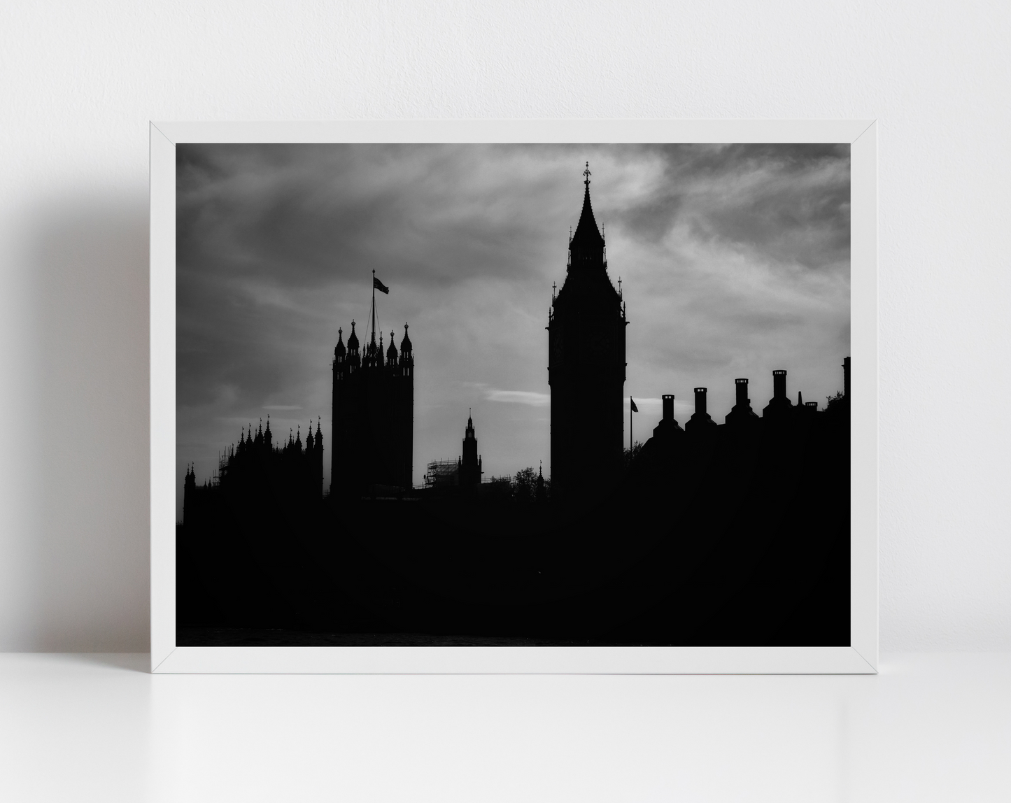 Westminster Print London Black And White Photography