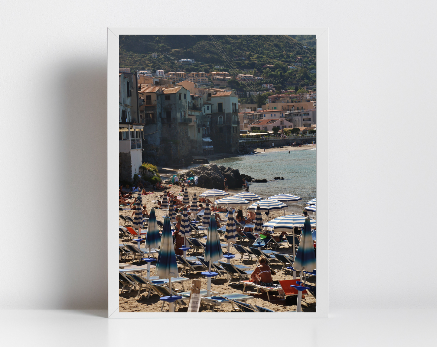 Cefalù Sicily Print Italian Beach Photography