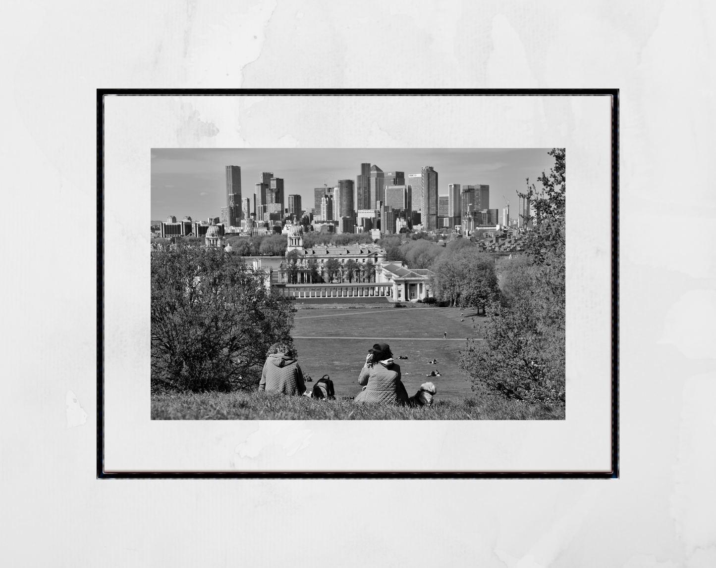 Greenwich Park London Black And White Photography Wall Art