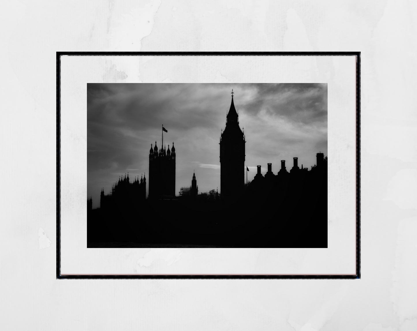 Westminster Print London Black And White Photography