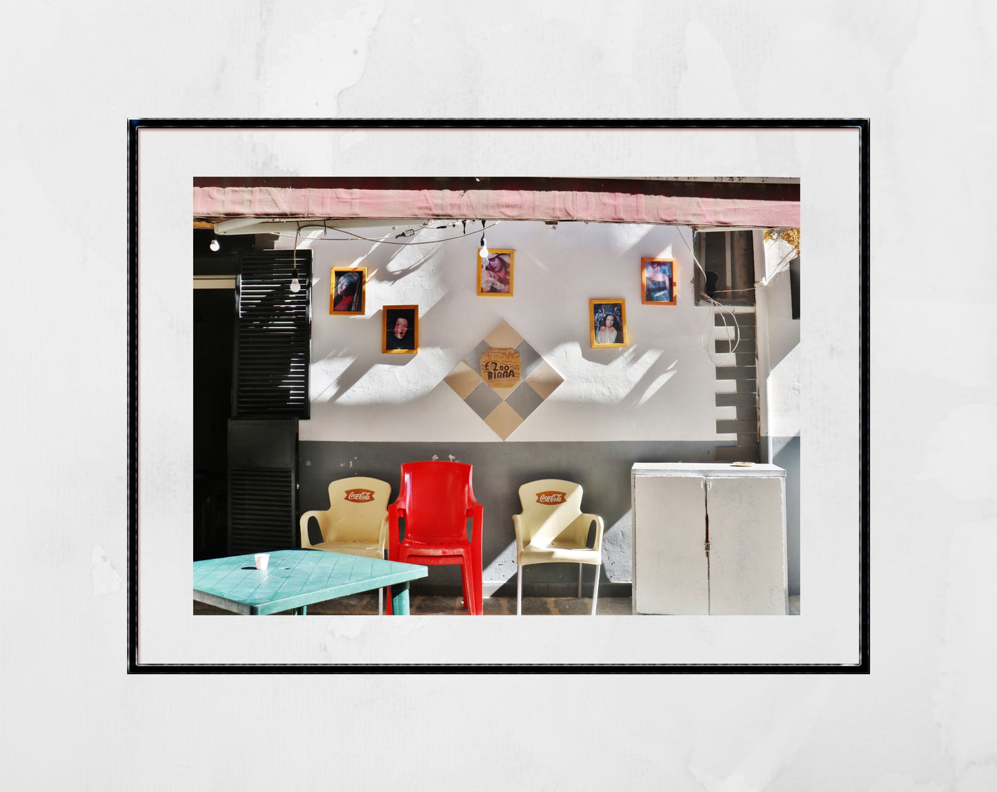 Palermo Sicily Print Street Photography Wall Art Borgo Vecchio Bar