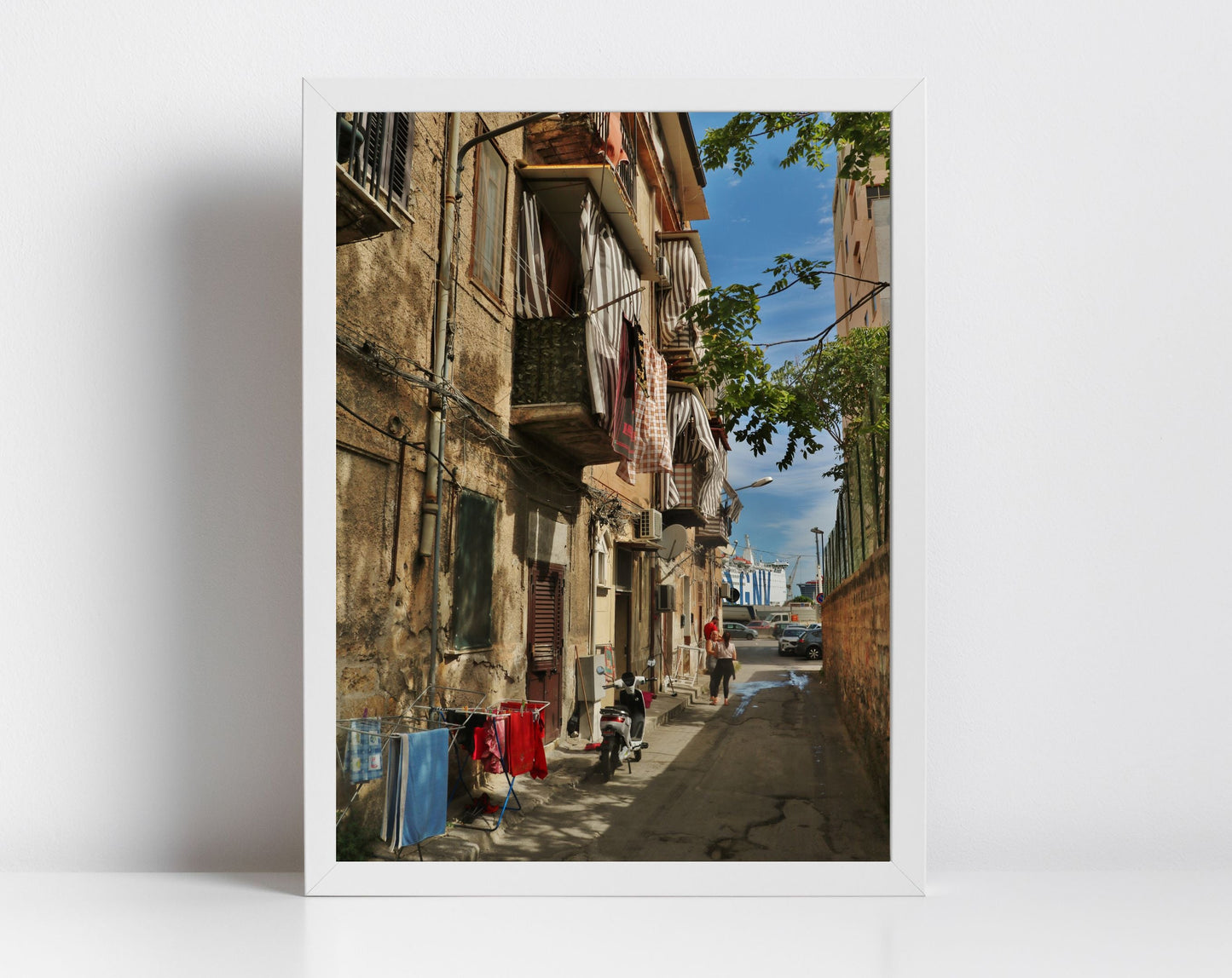 Palermo Sicily Street Photography Print Italy Wall Art