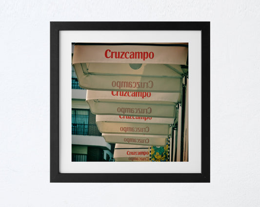 Cruzcampo Seville Square Print