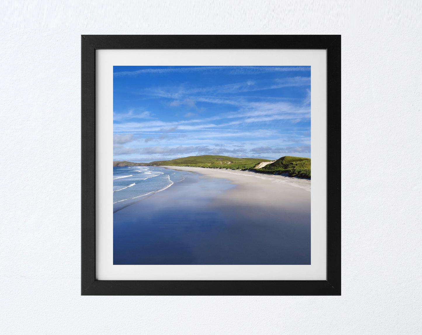 Isle Of Barra Beach Square Photography Print