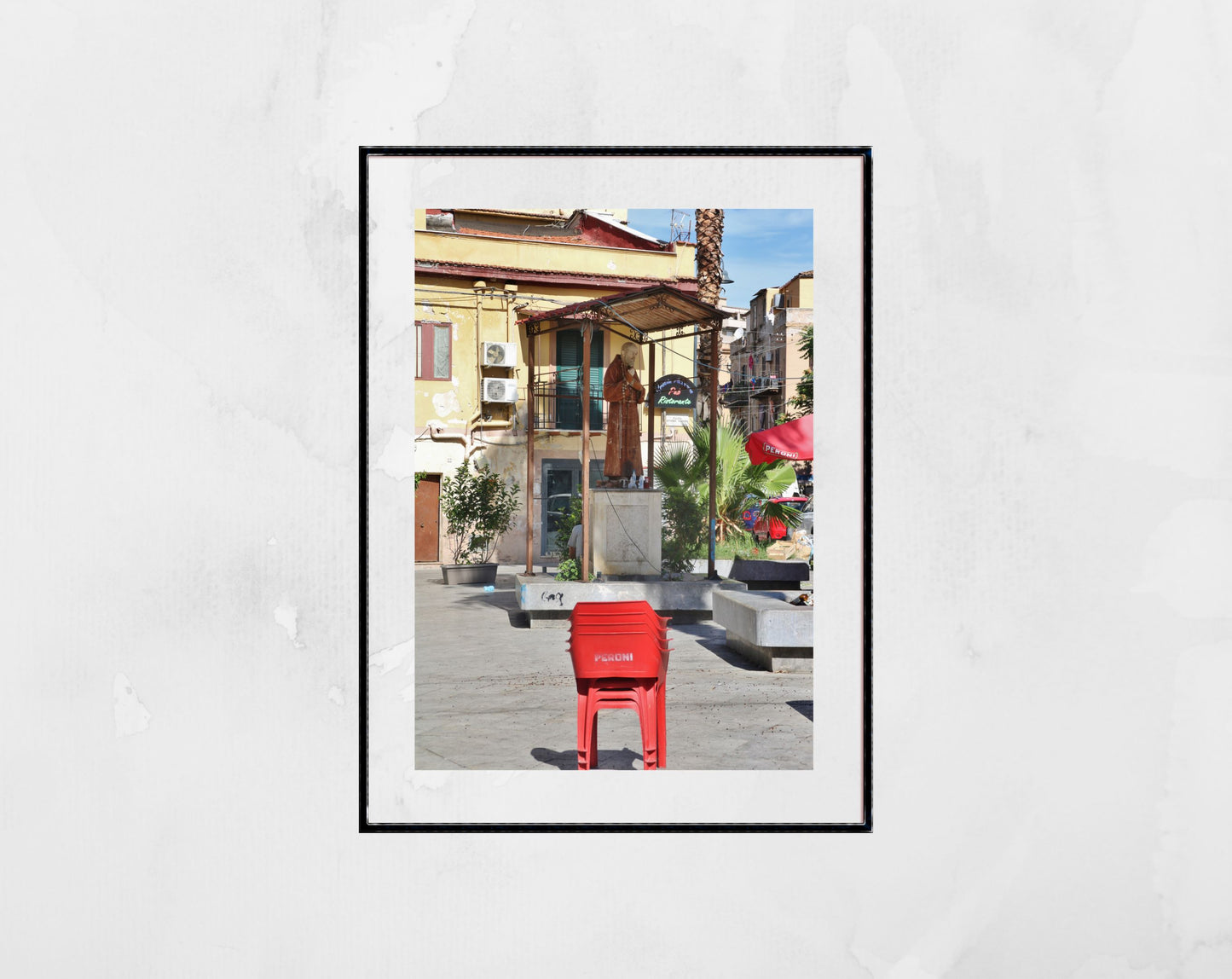 Palermo Sicily Print Street Photography Religious Wall Art