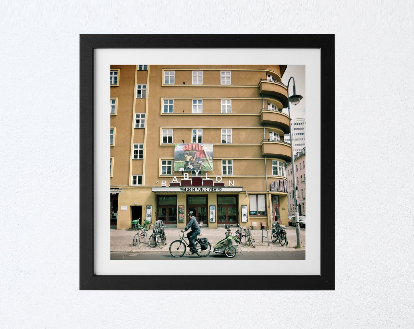 Babylon Berlin Square Photography Print