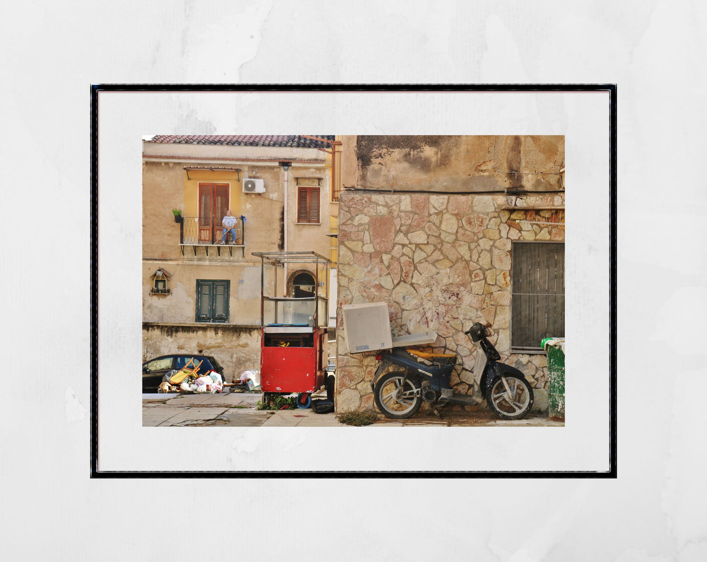 Palermo Sicily Print Italy Wall Art Street Photography