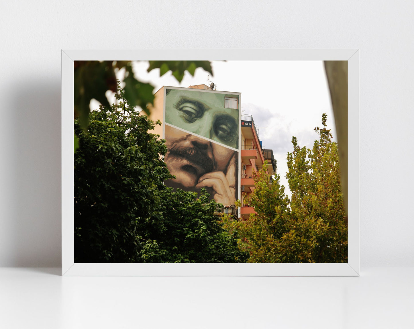 Giovanni Falcone Palermo Street Art Photography Print