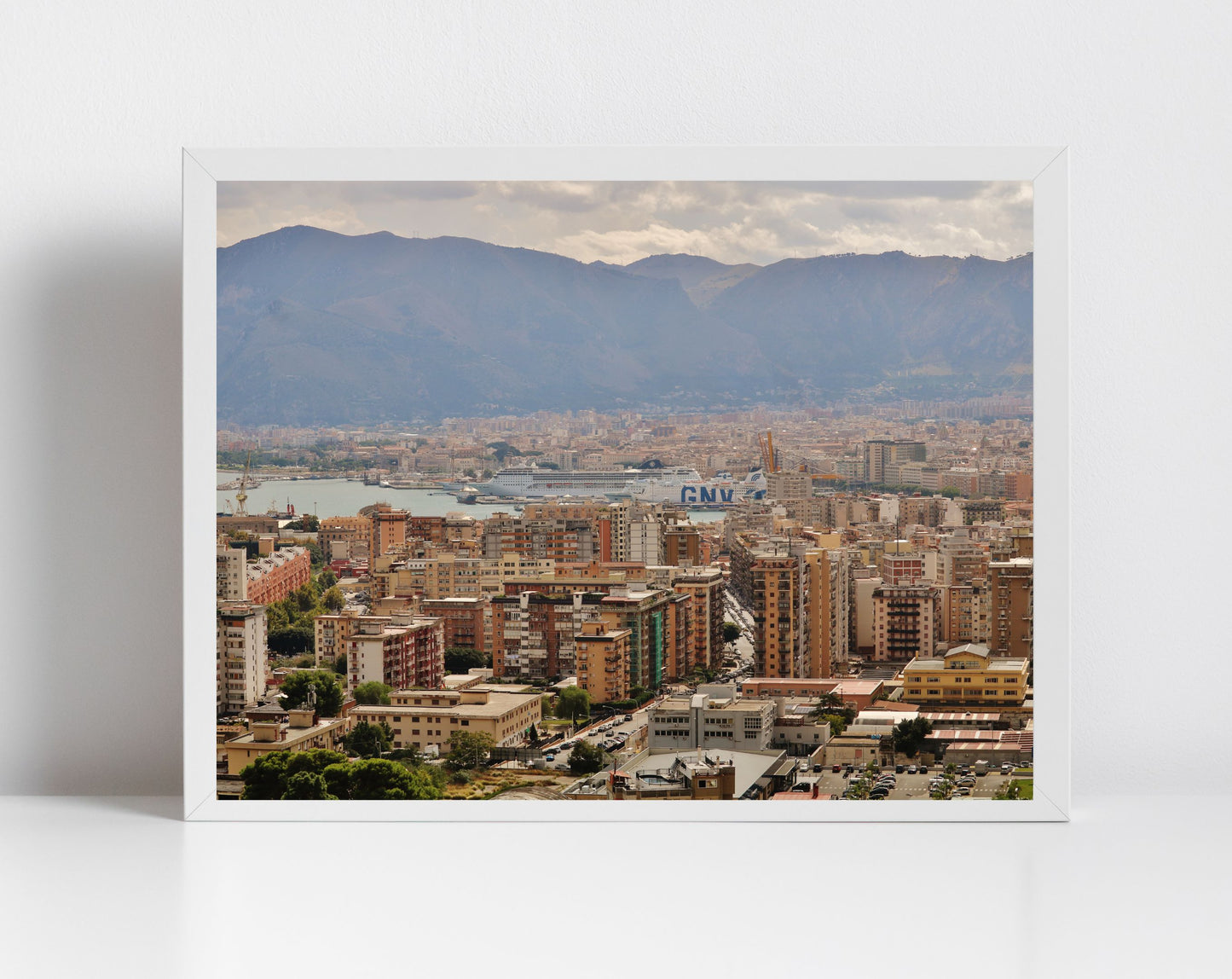 Palermo Sicily Skyline Photography Print