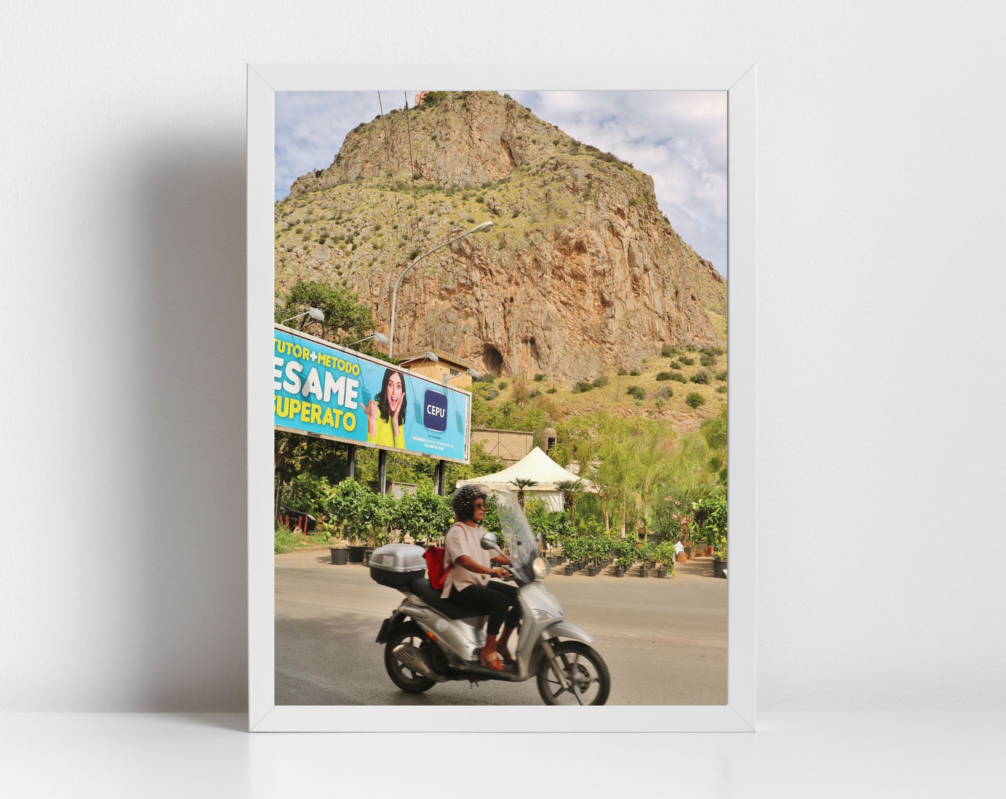 Mount Pellegrino Palermo Photography Print