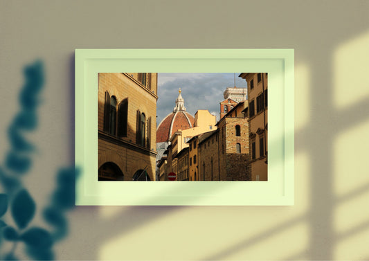 Florence Via Panzani Italy Photography Art Print