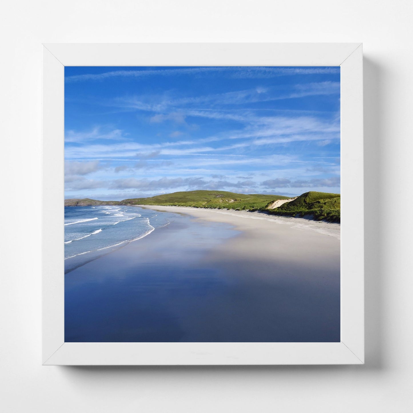 Isle Of Barra Beach Square Photography Print