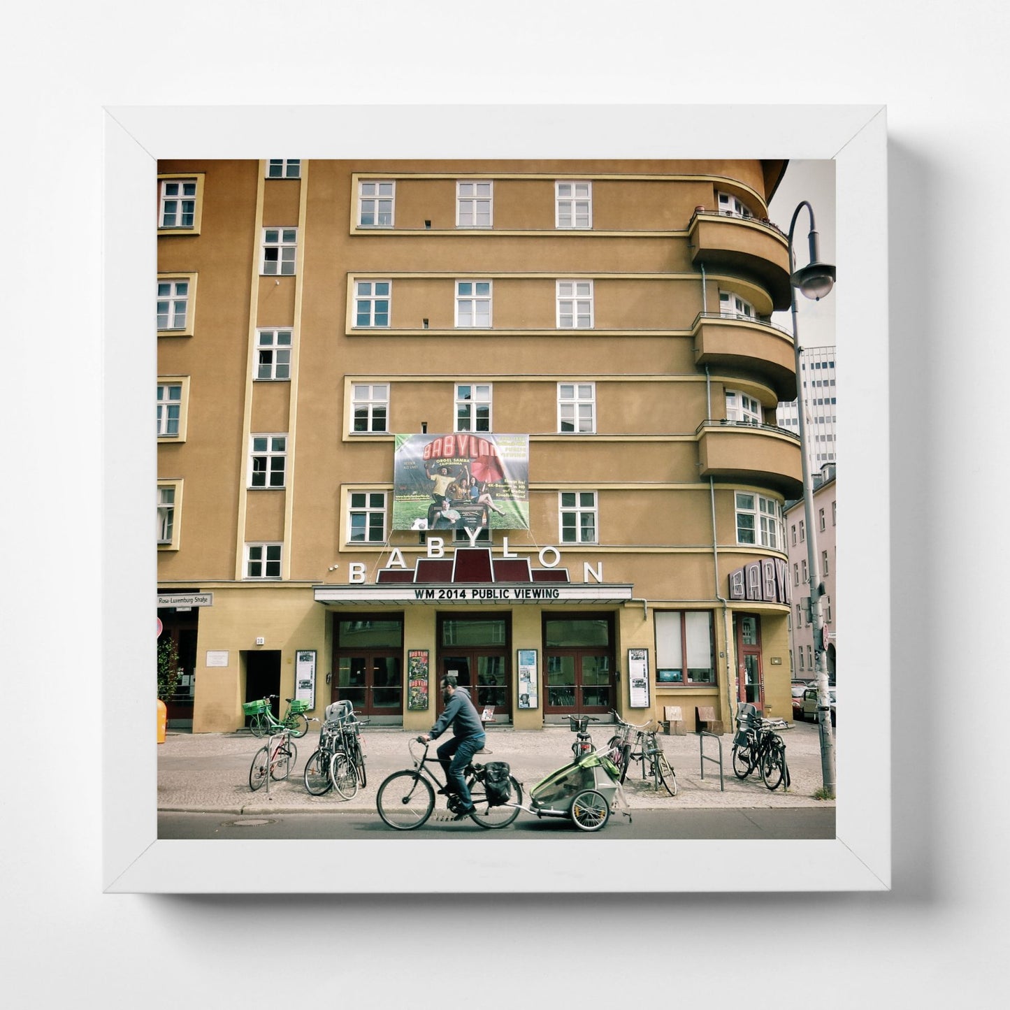 Babylon Berlin Square Photography Print