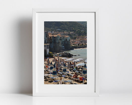Cefalù Sicily Print Italian Beach Photography