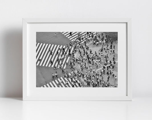Shibuya Crossing Print Tokyo Poster