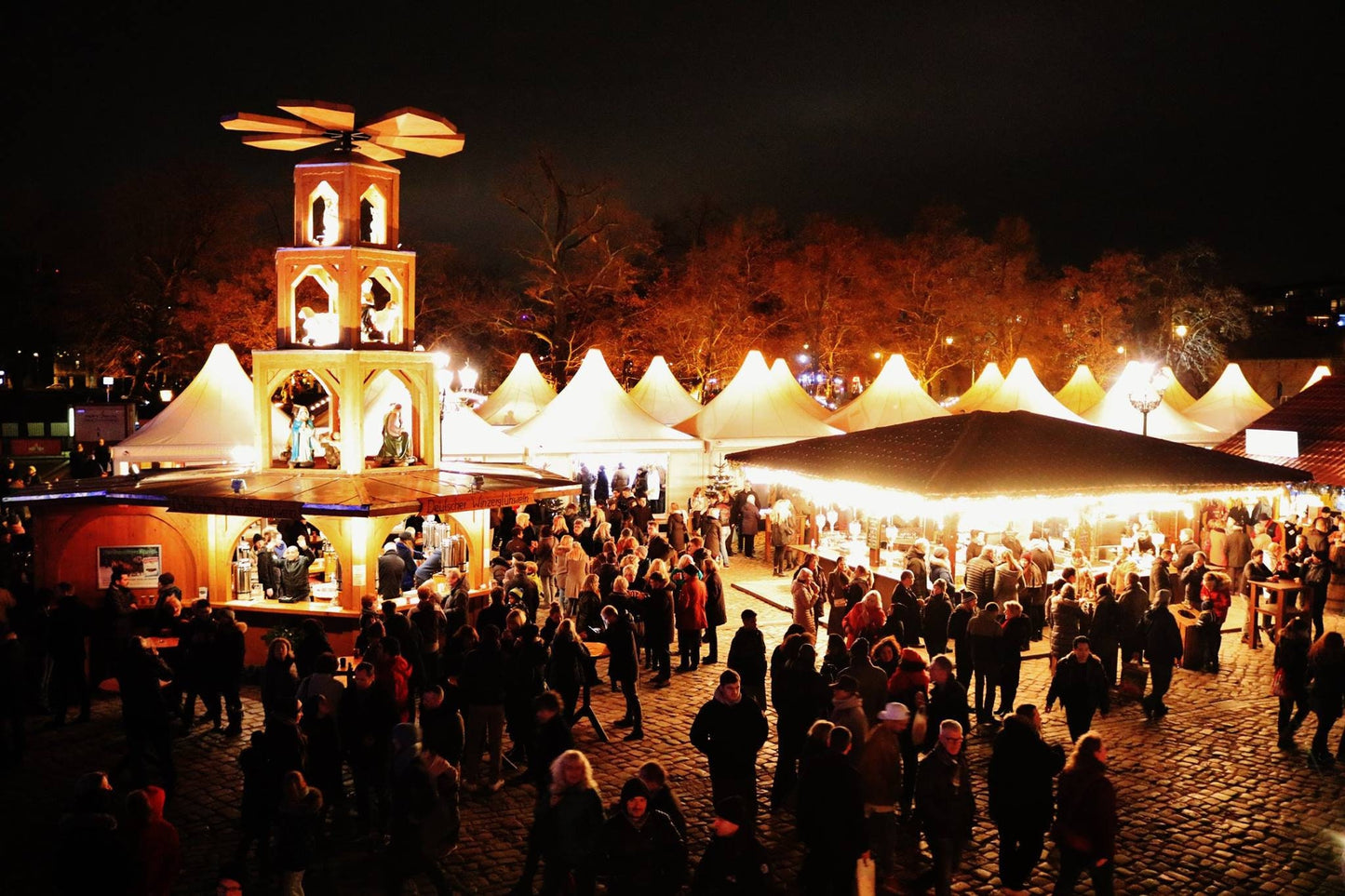 Charlottenburg Berlin German Christmas Market Photography Art Print