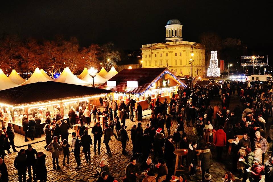 Charlottenburg Berlin German Christmas Market Photography Print