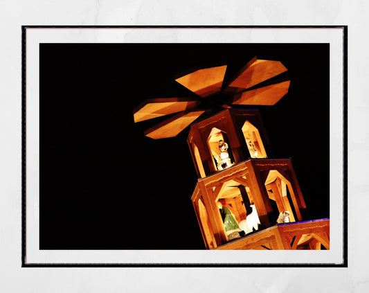 German Christmas Pyramid Fine Art Photography Print