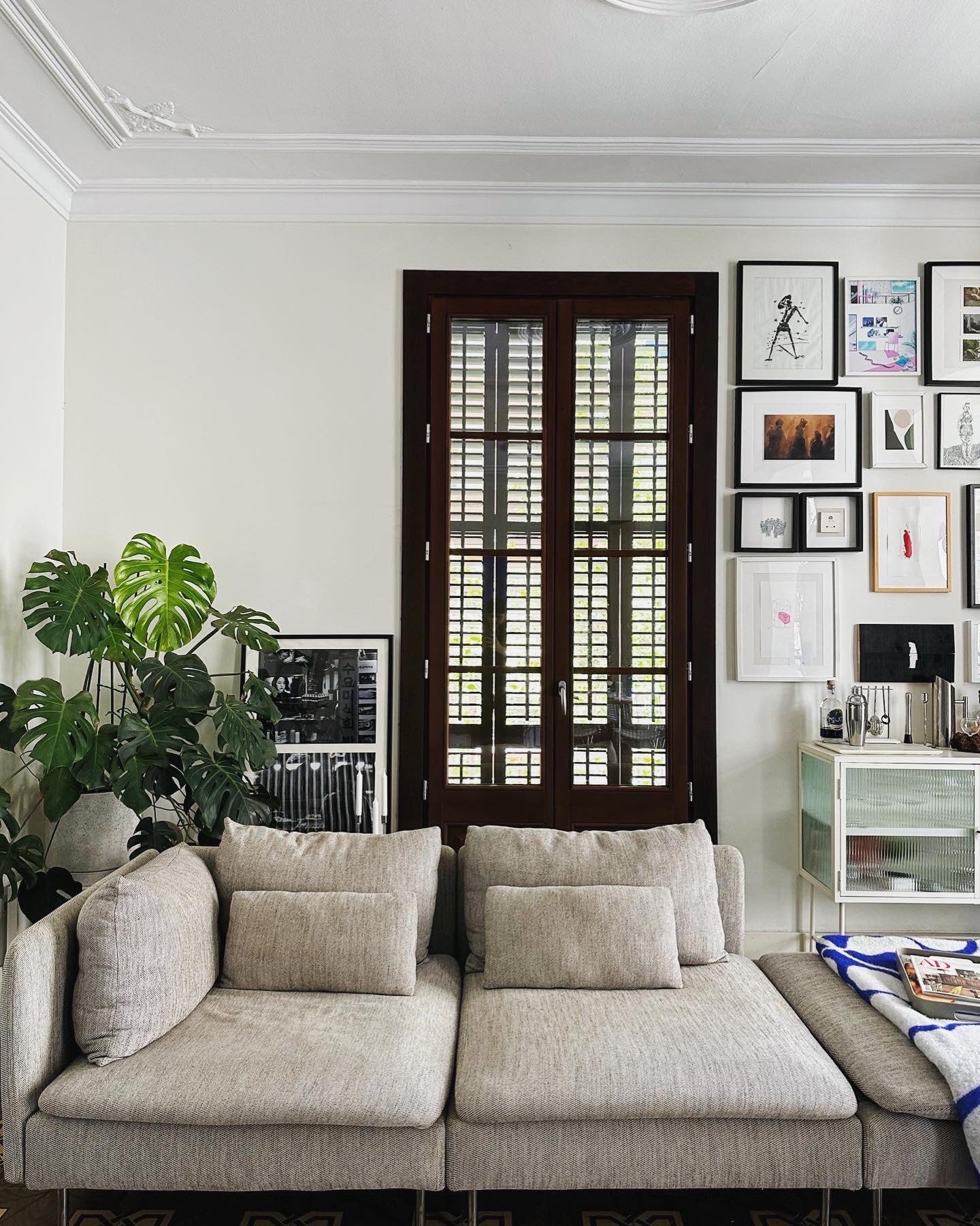 Seoul Korea Black and White Photography Poster