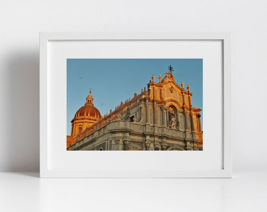 Catania Cathedral Sicily Photography Art Print