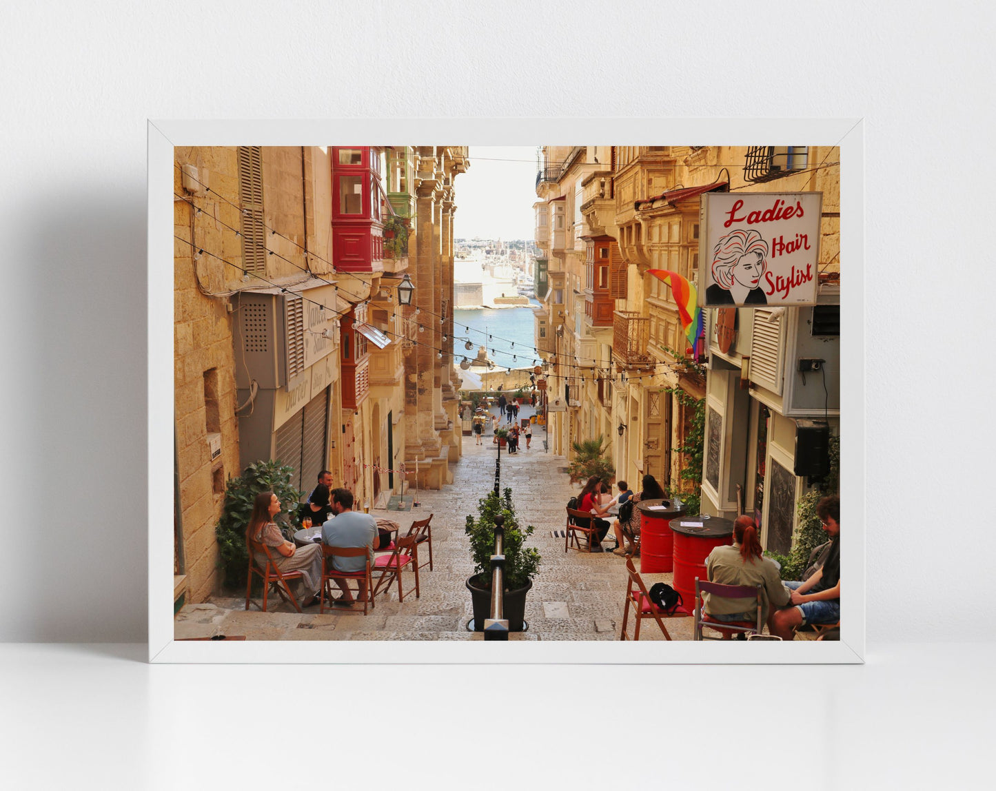 Triq San Gwann Valletta Malta Photography Print