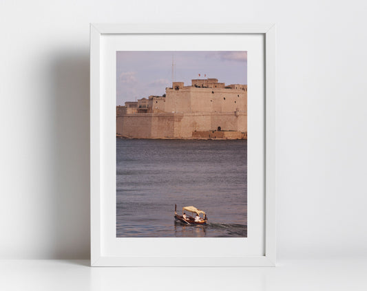 Fort St Angelo Malta Photography Print