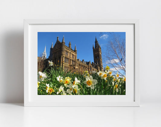 Glasgow University Spring Wall Art