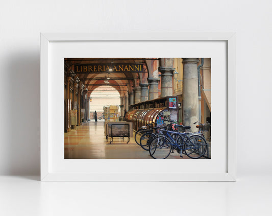 Libreria Nanni Bologna Photography Art Print