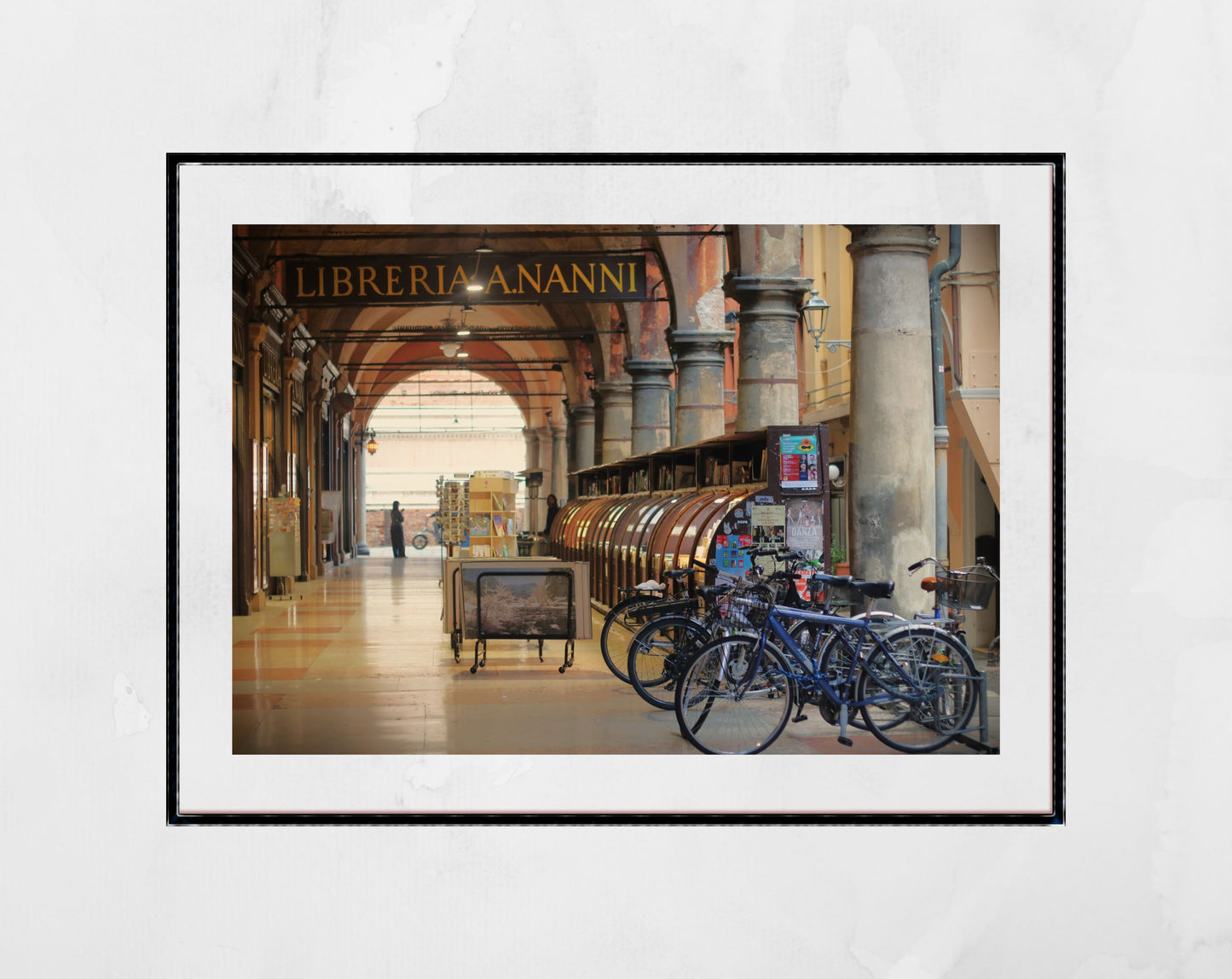 Libreria Nanni Bologna Photography Art Print