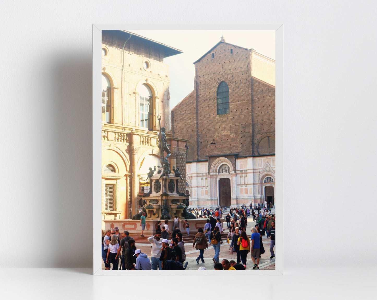 Piazza Maggiore Bologna Photography Print