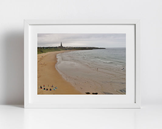Long Sands Beach Tynemouth Photography Print