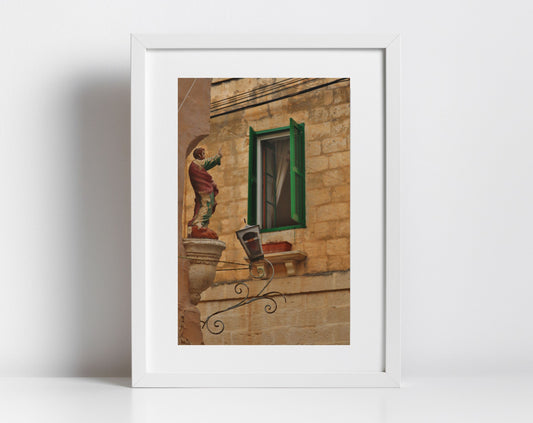 St Paul Art Niches of Malta Print Fine Art Travel Photography