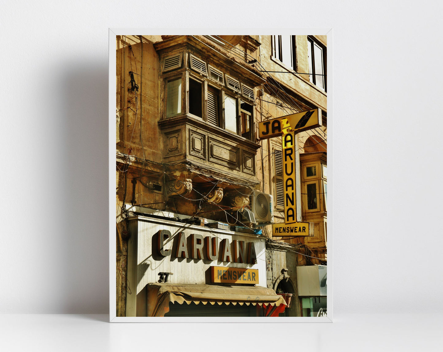 Malta Street Fine Art Travel Photography Print