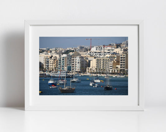 Valletta Malta Waterfront Print Fine Art Travel Photography