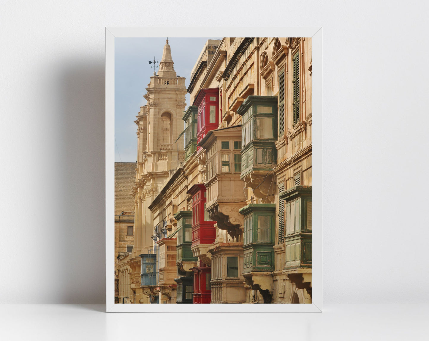 Valletta Malta Balcony Print Fine Art Travel Photography