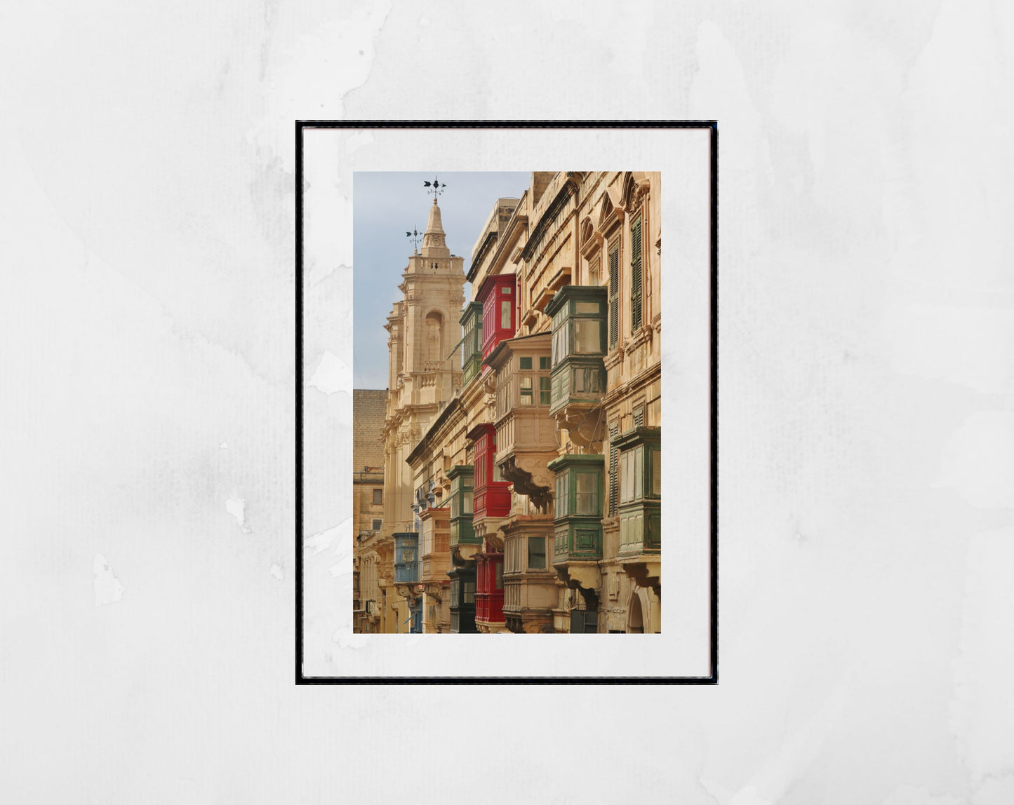 Valletta Malta Balcony Print Fine Art Travel Photography