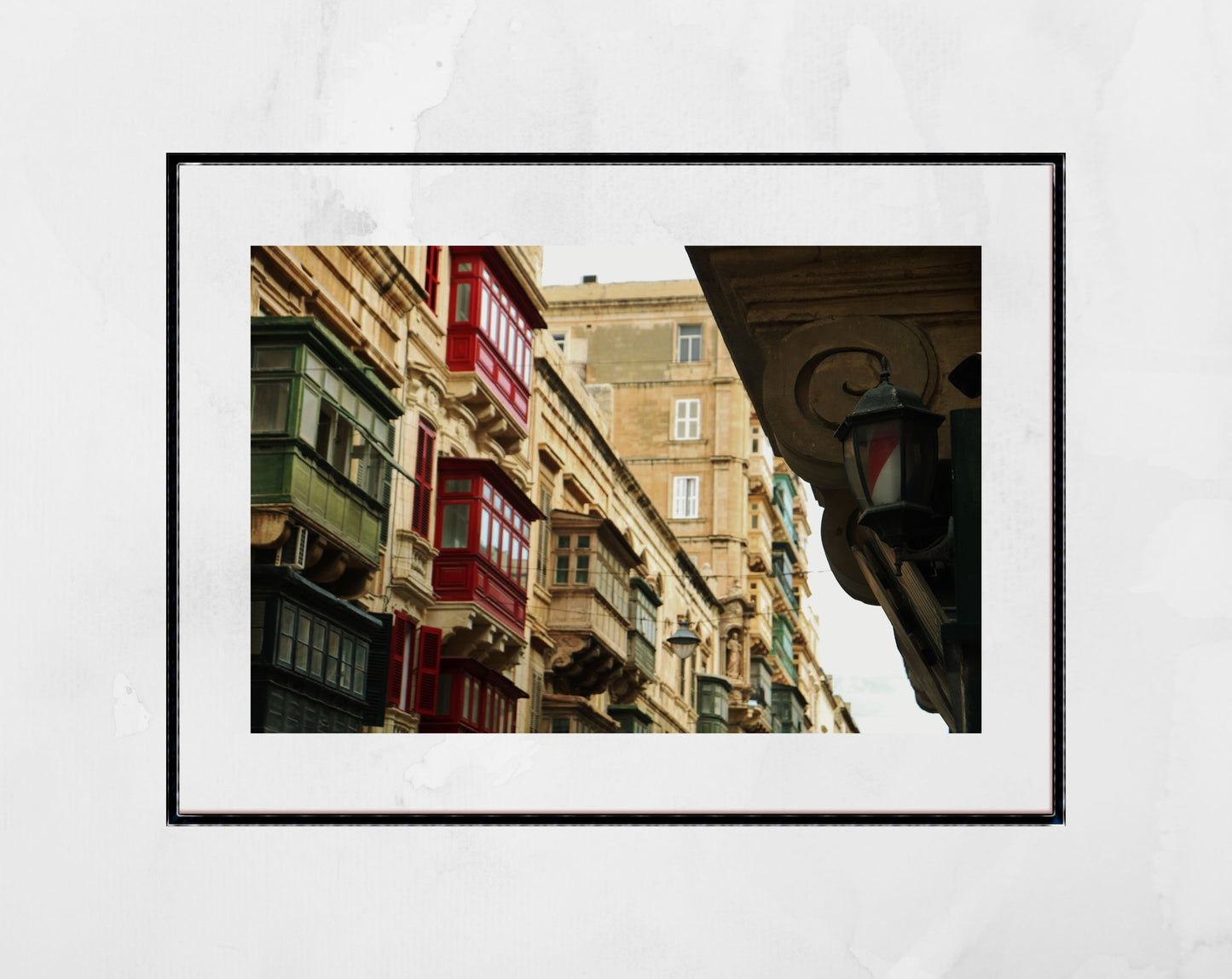 Valletta Malta Balcony Wall Print Fine Art Travel Photography