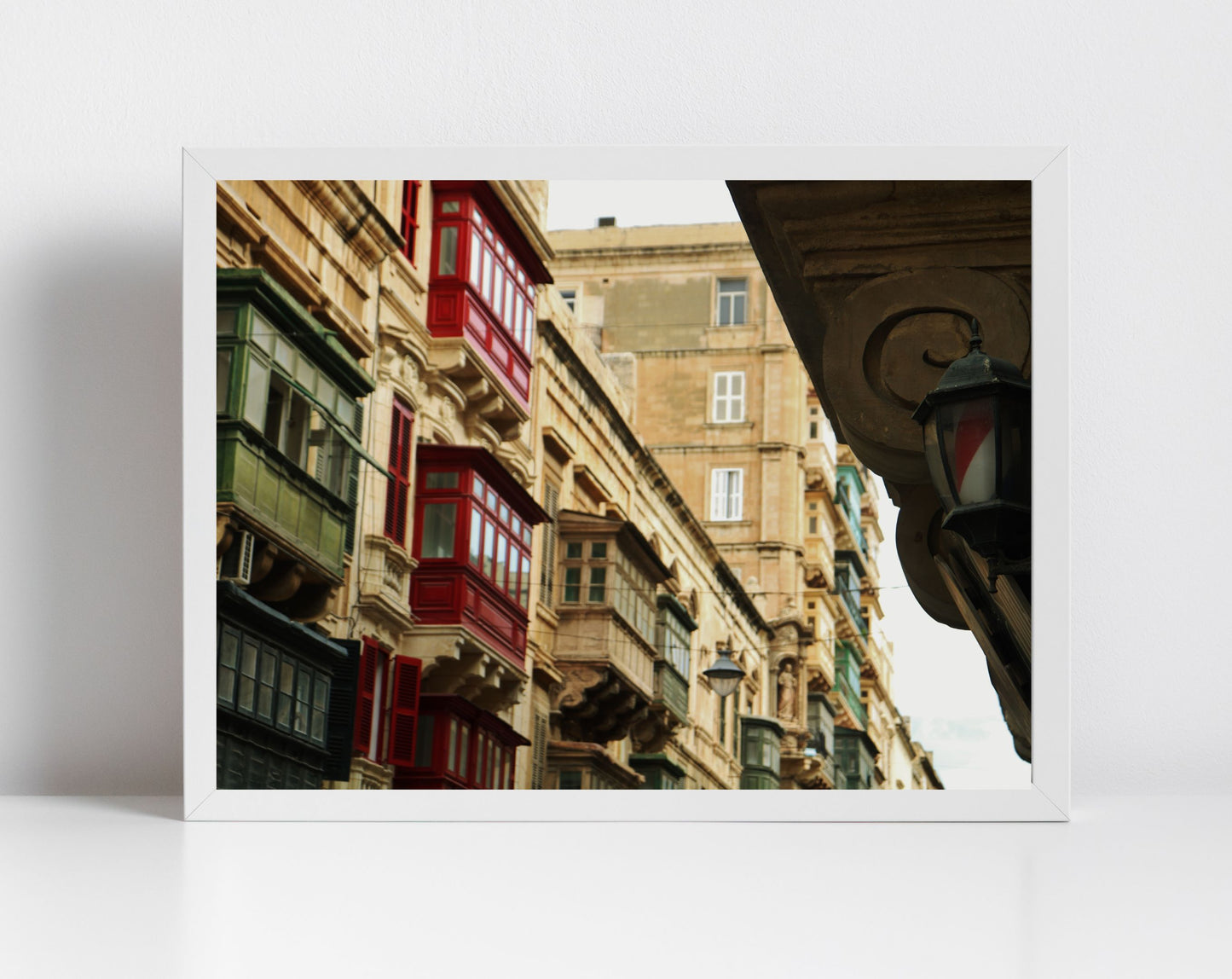 Valletta Malta Balcony Wall Print Fine Art Travel Photography