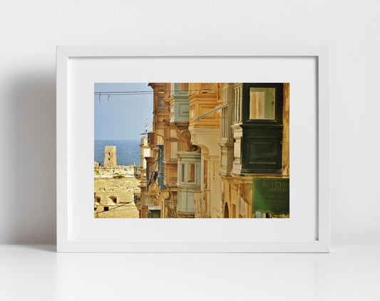 Valletta Malta Print Travel Photography
