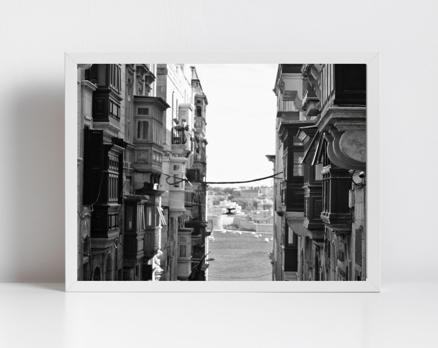 Valletta Malta Fine Art Travel Black And White Photography European Gig