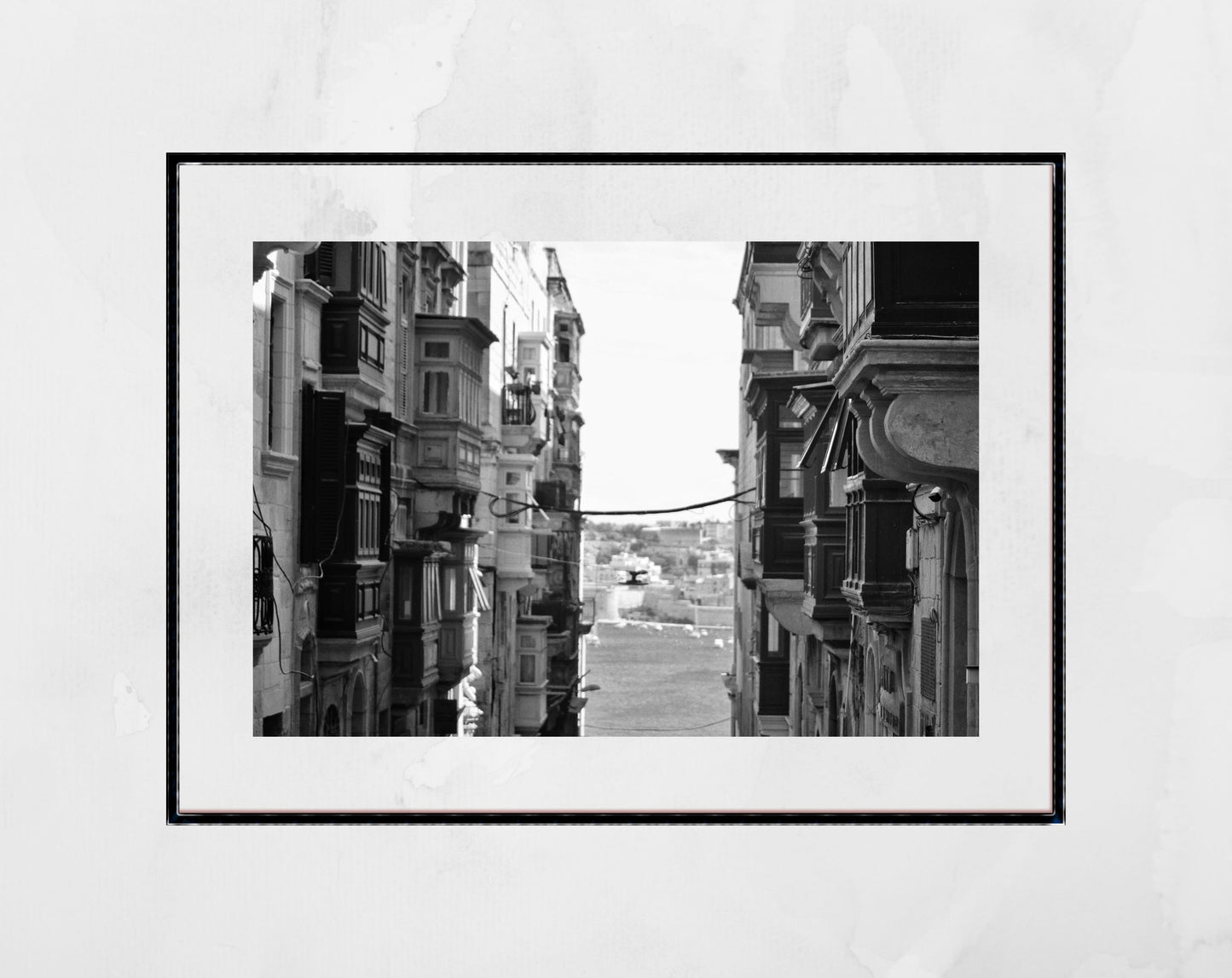 Valletta Malta Fine Art Travel Black And White Photography European Gig