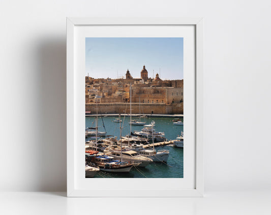 Malta Grand Harbour Photography Print