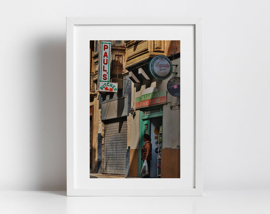 Paul's Butcher Valletta Malta Street Photography Print