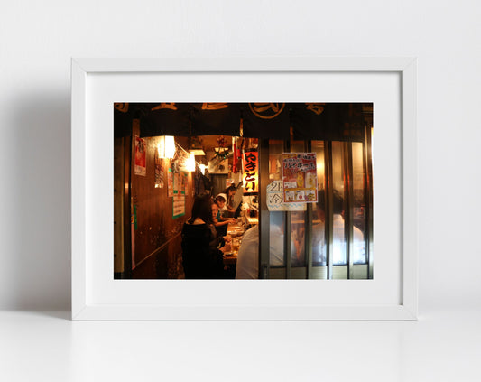 Izakaya Poster Japan Photography Golden Gai Tokyo Print