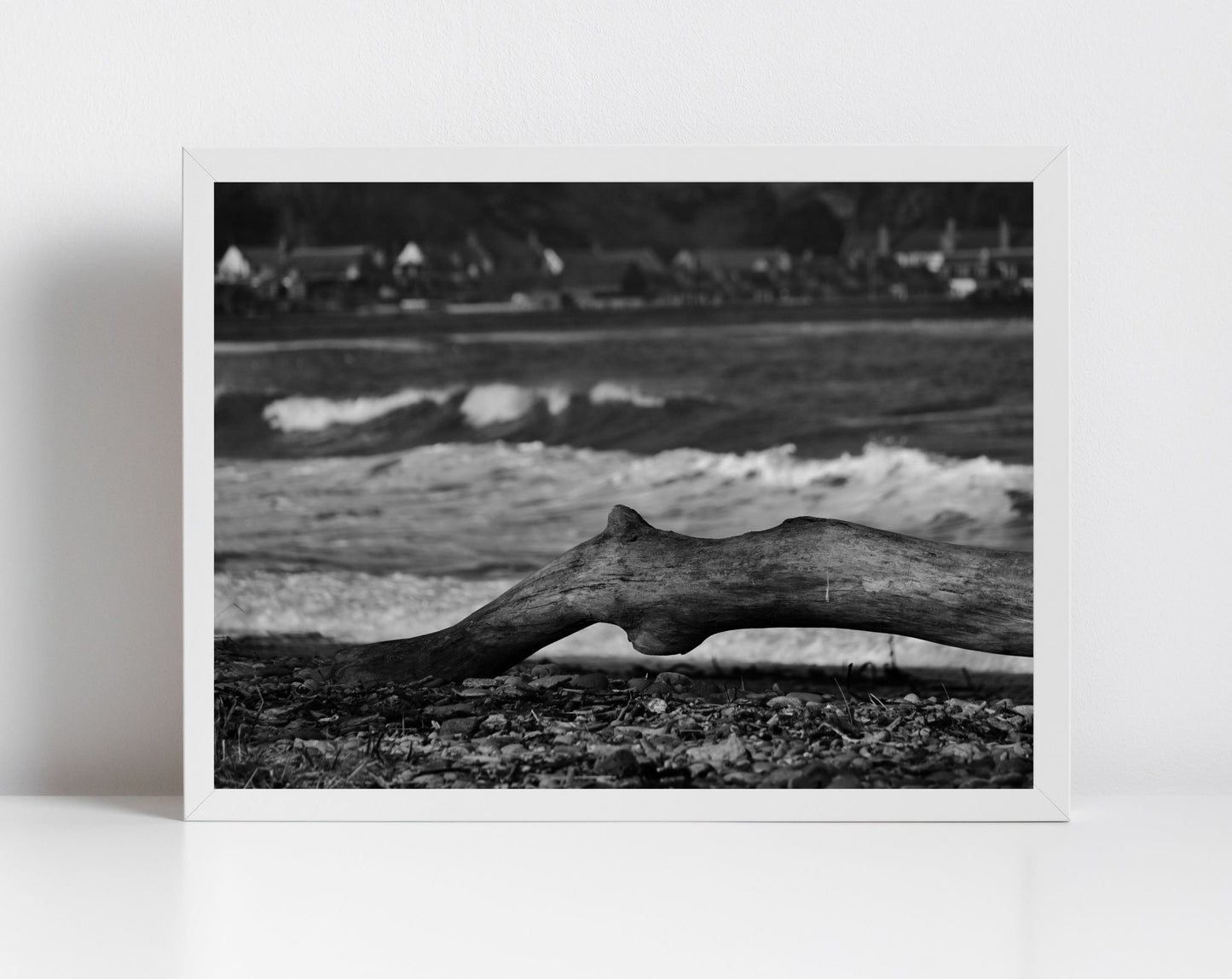 Arbroath Scotland Black And White Photography Print Coastal Wall Art (Copy)